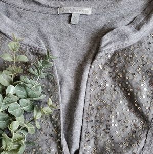 Embellished long sleeve T.